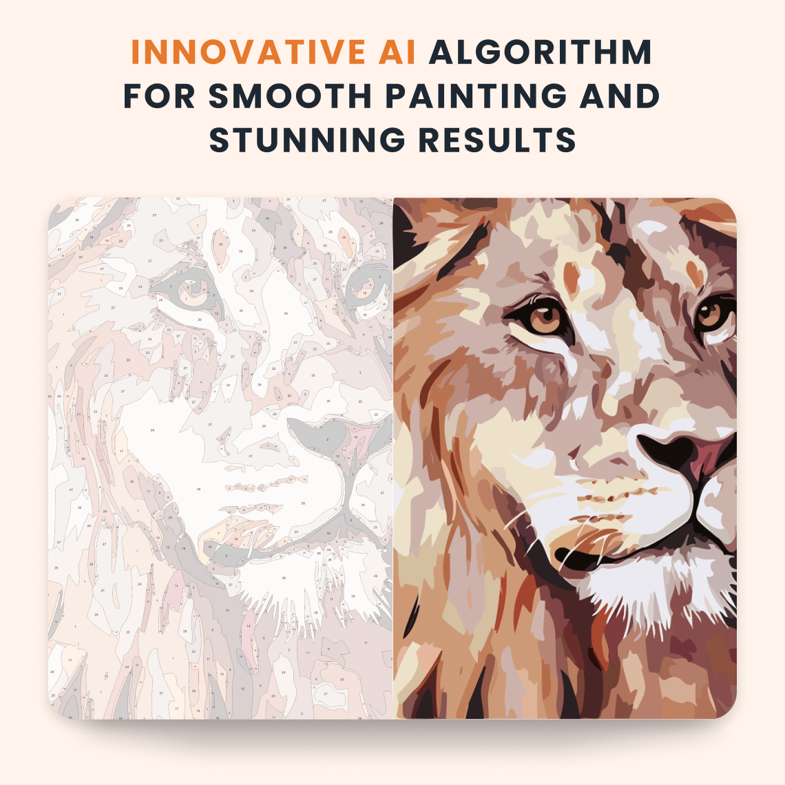 Paint by numbers - Wild Grace - MyArt