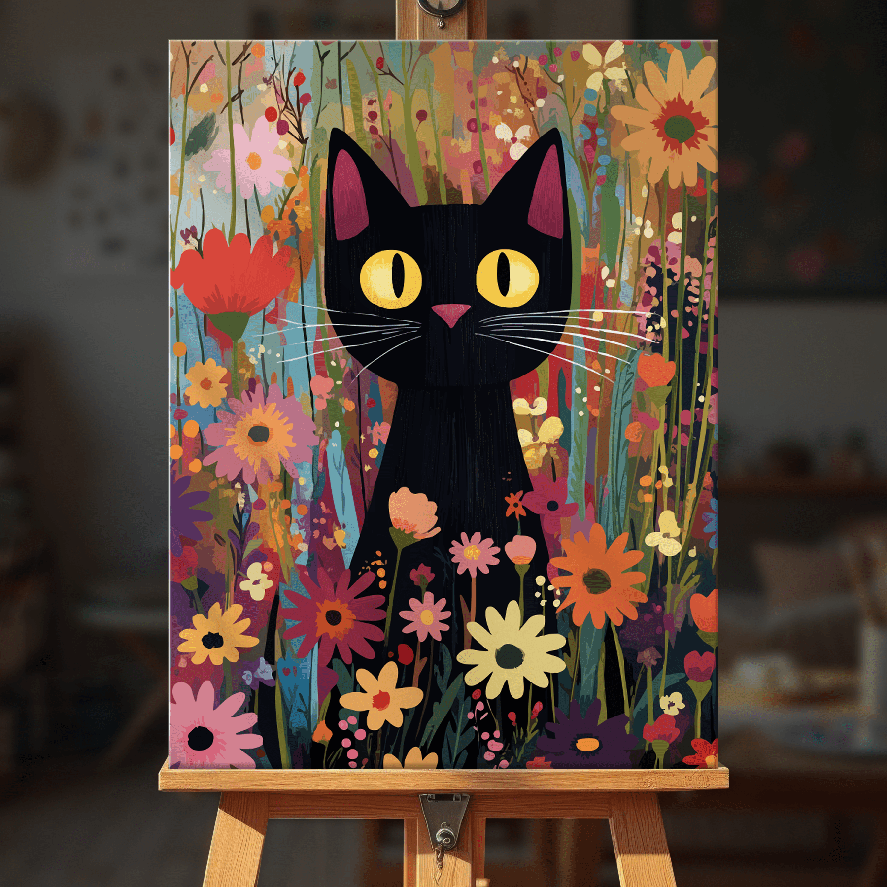 Paint by numbers - Wildflower Watcher - MyArt