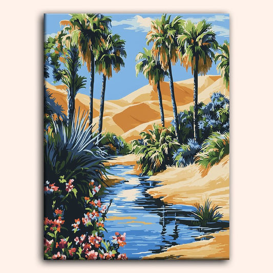 Paint by numbers - Winding Stream - MyArt