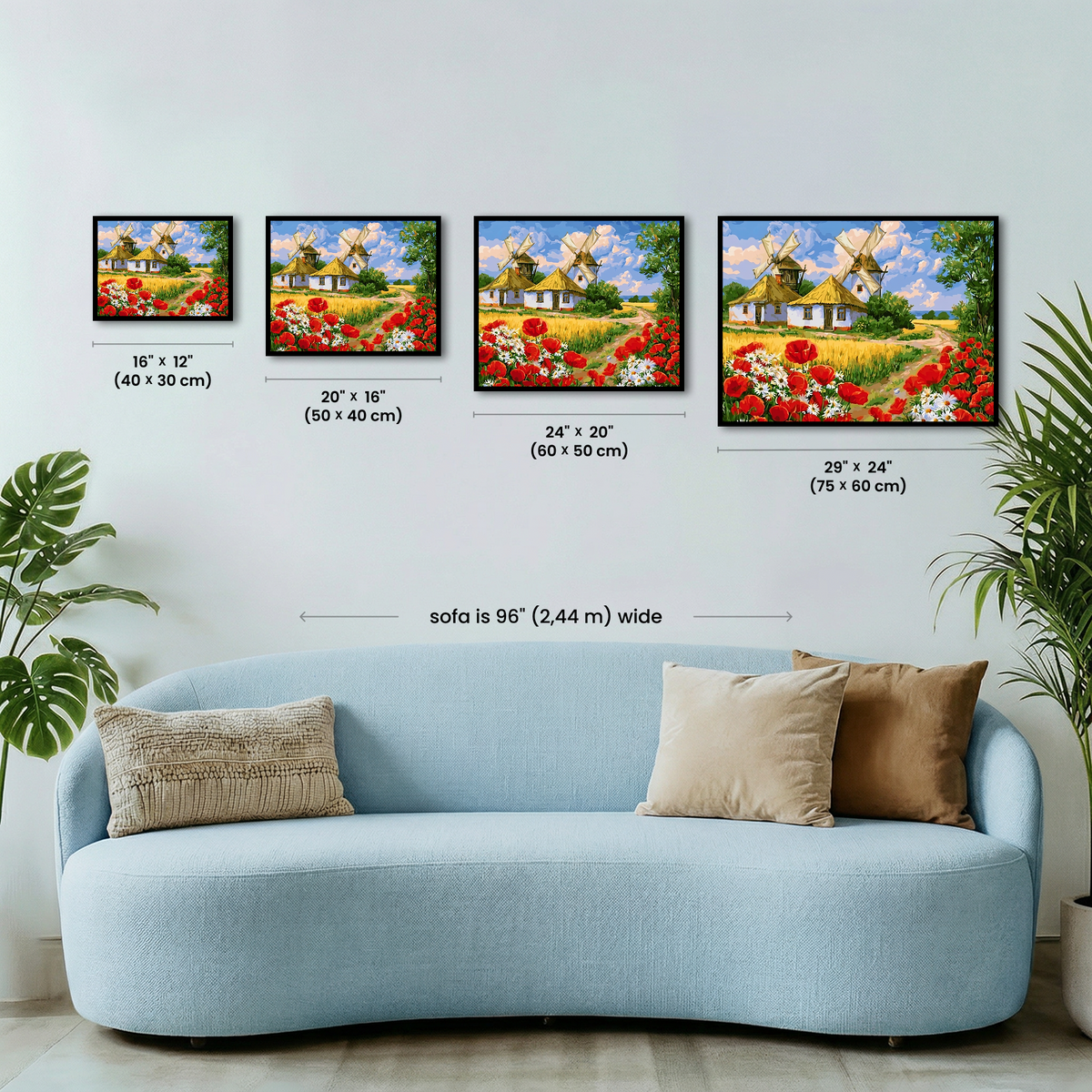 Windmill Poppies