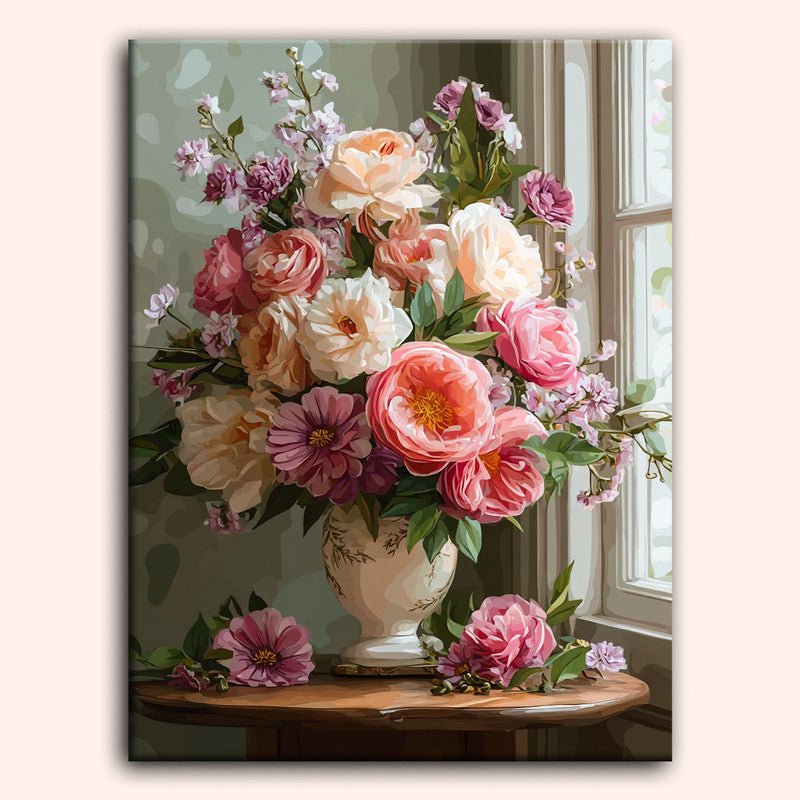 Paint by numbers - Window Blooms - MyArt