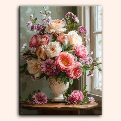 Paint by numbers - Window Blooms - MyArt