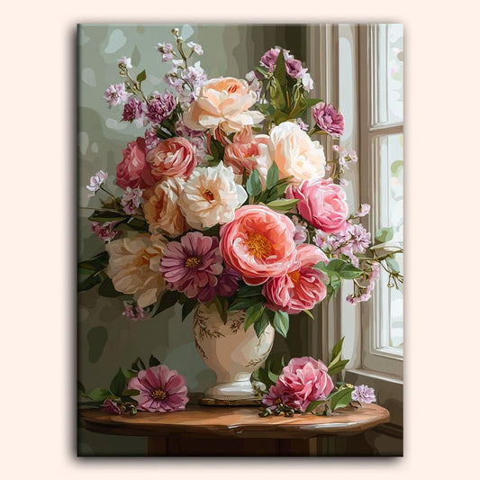Paint by numbers - Window Blooms - MyArt
