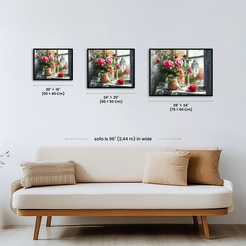 Paint by numbers - Window Flowers - MyArt