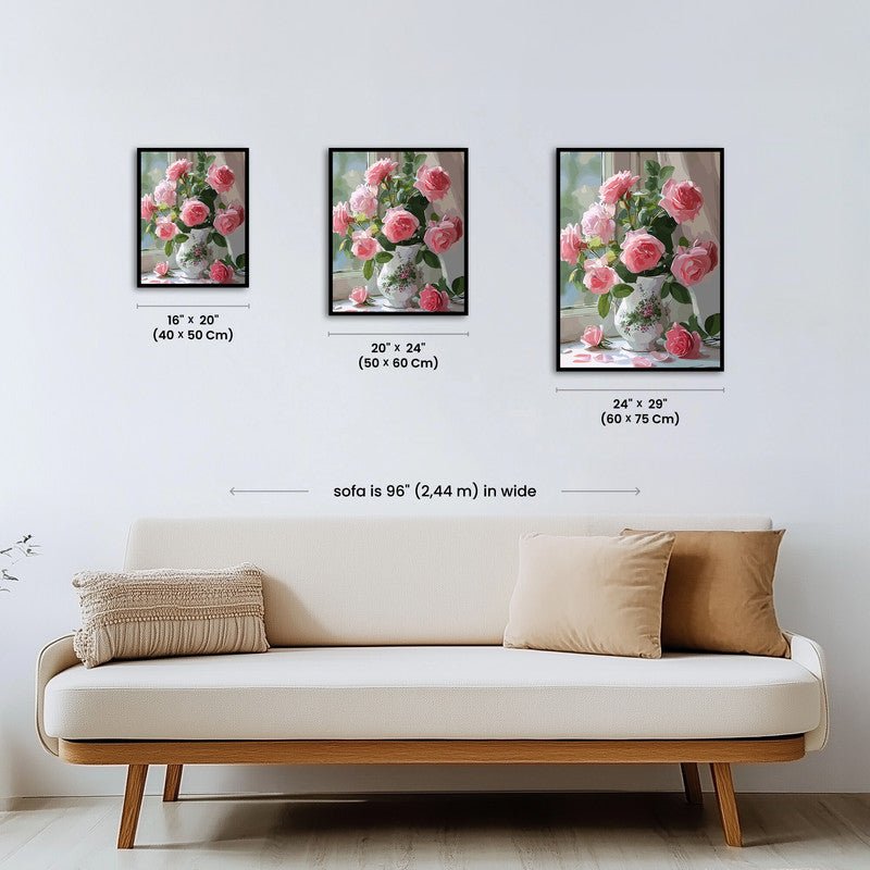 Paint by numbers - Window Roses - MyArt