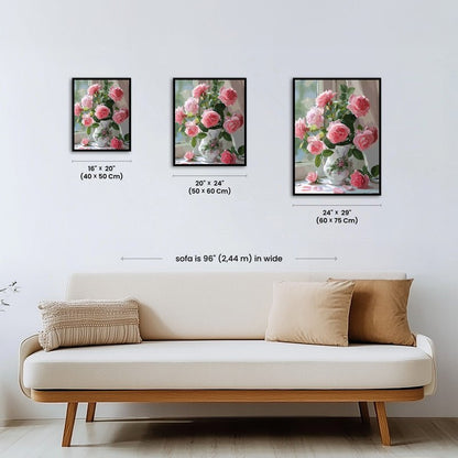 Paint by numbers - Window Roses - MyArt
