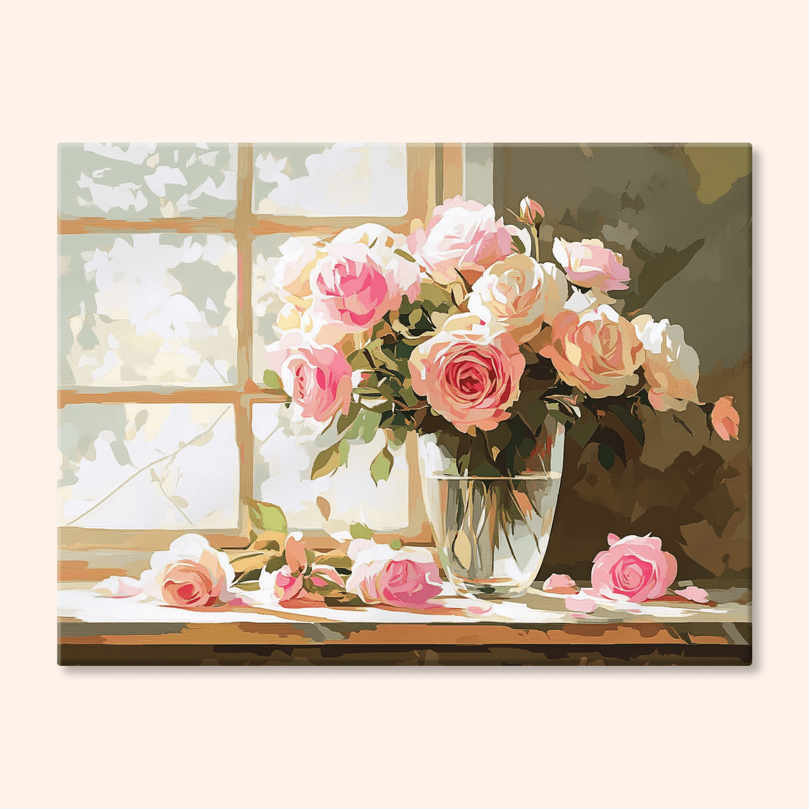 Paint by numbers - Window Blossoms - MyArt