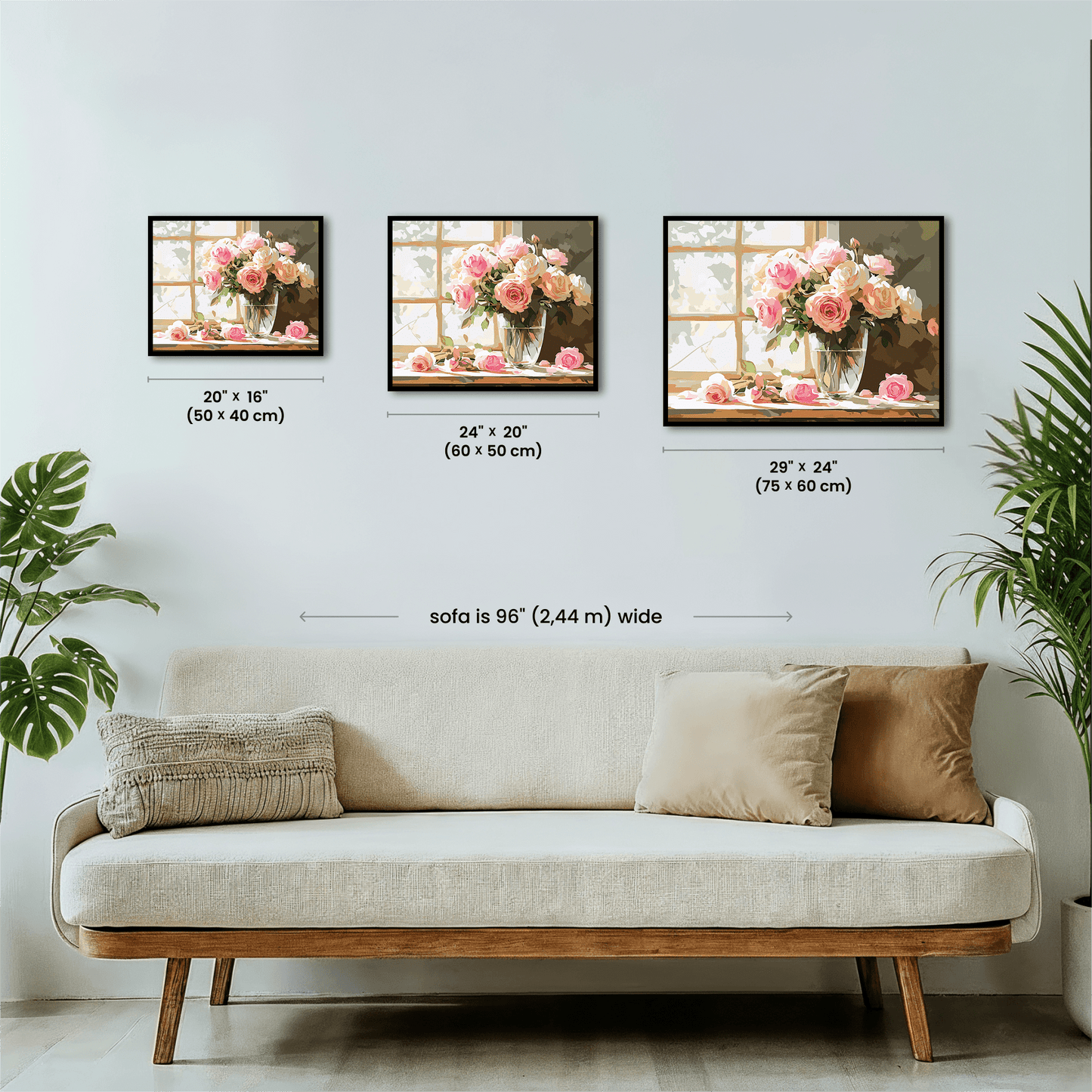 Paint by numbers - Window Blossoms - MyArt