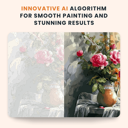 Paint by numbers - Window Flowers - MyArt