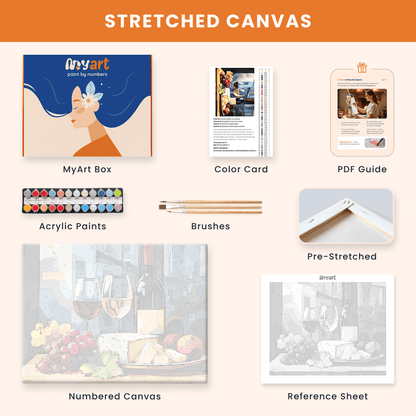 Paint by numbers - Wine Escape - MyArt