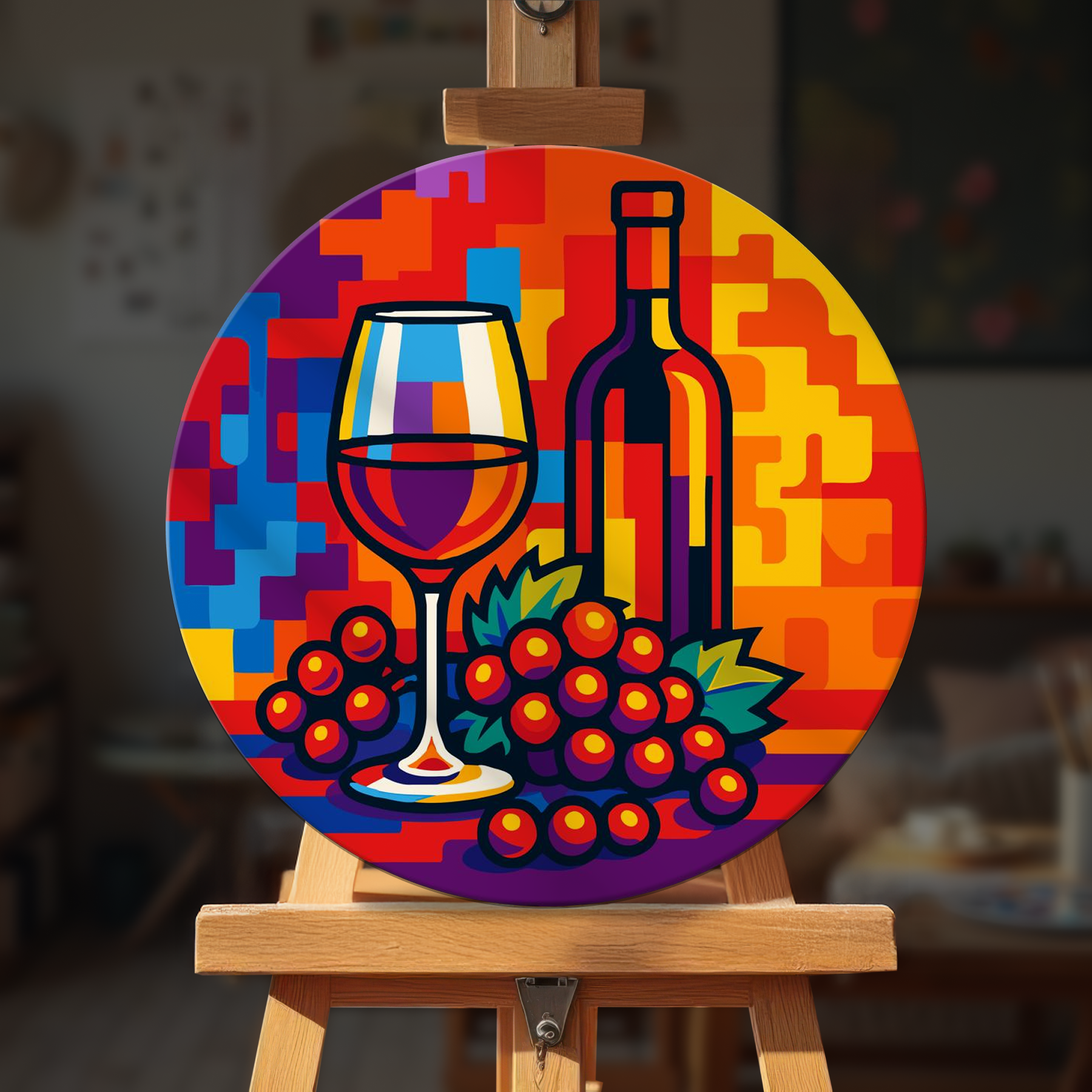 Paint by numbers - Wine Time - MyArt