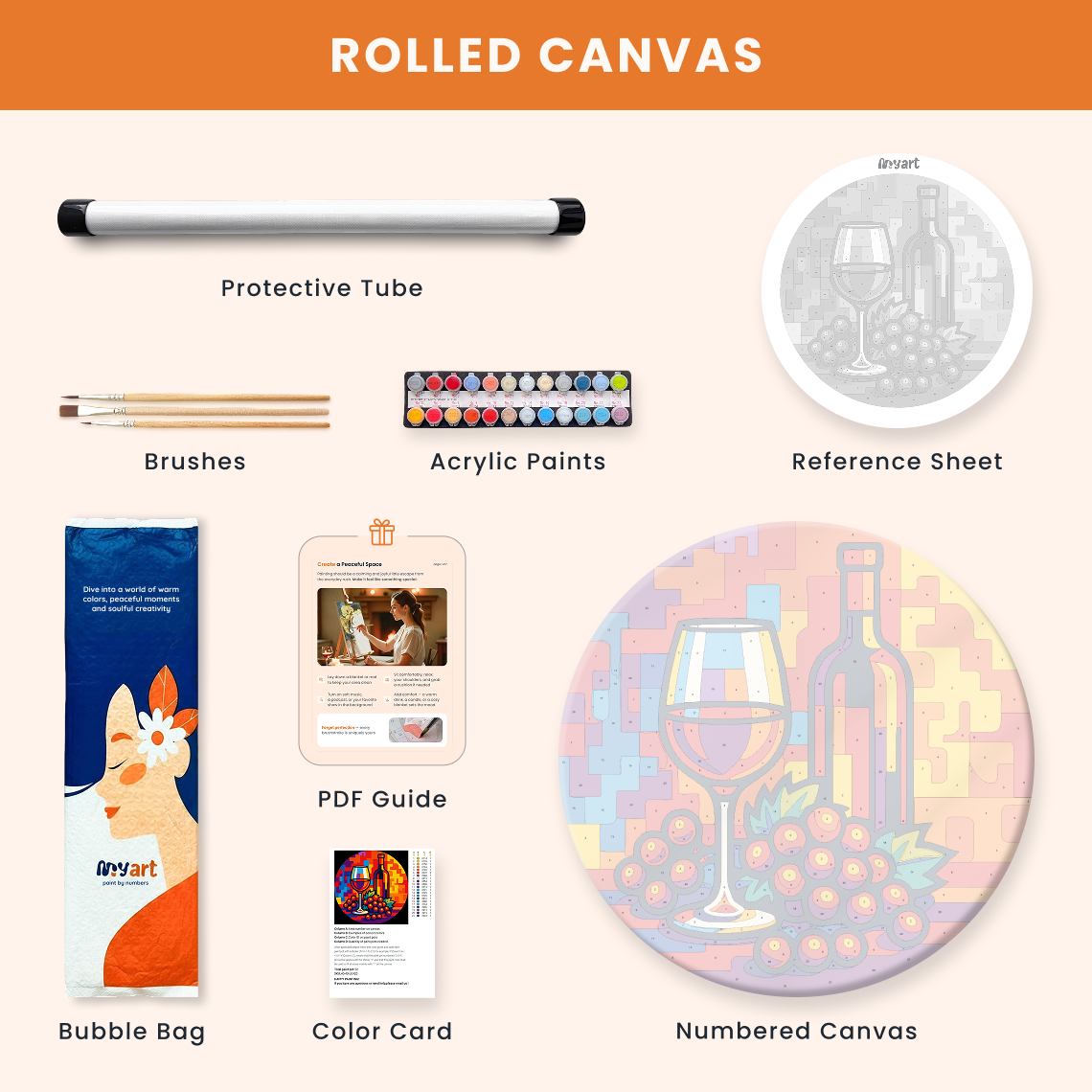 Paint by numbers - Wine Time - MyArt