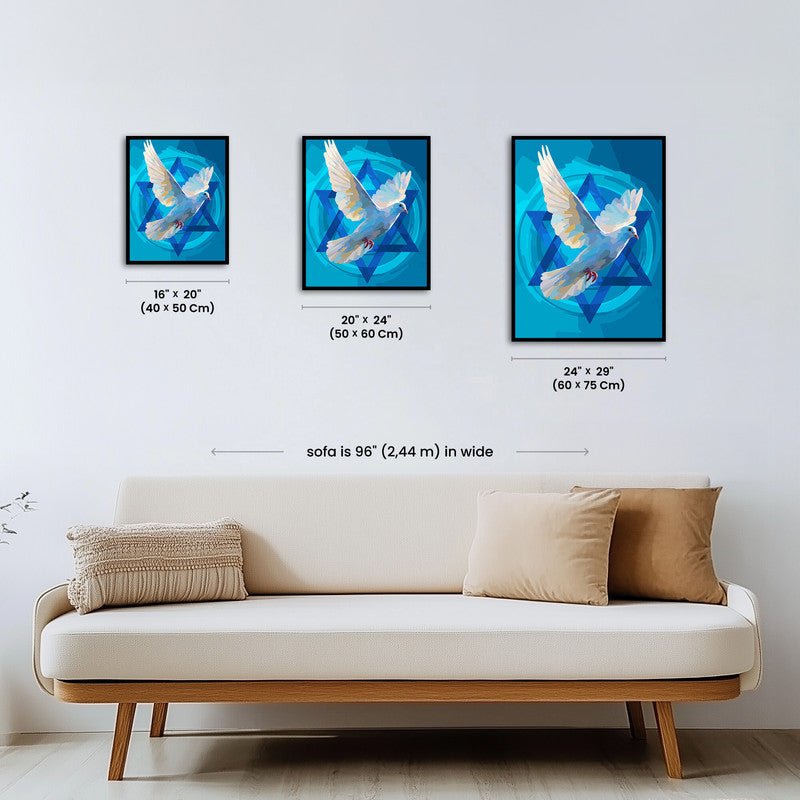 Paint by numbers - Wings of Peace - MyArt