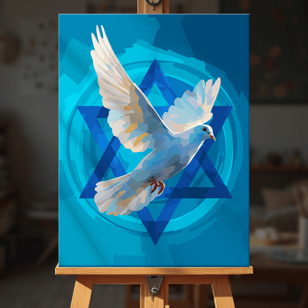Paint by numbers - Wings of Peace - MyArt
