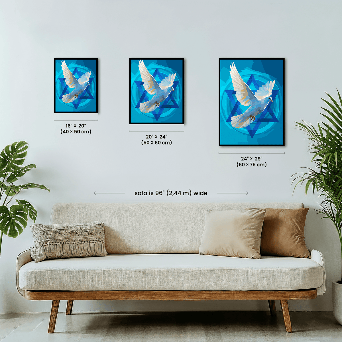 Paint by numbers - Wings of Peace - MyArt