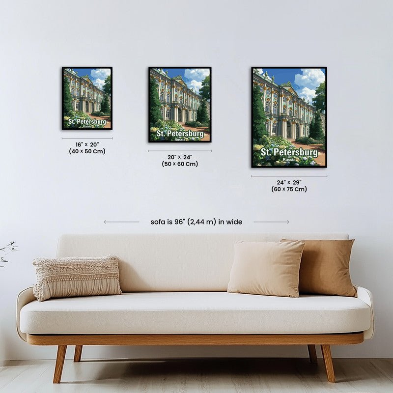 Paint by numbers - Winter Palace - MyArt