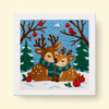 Winter Deer