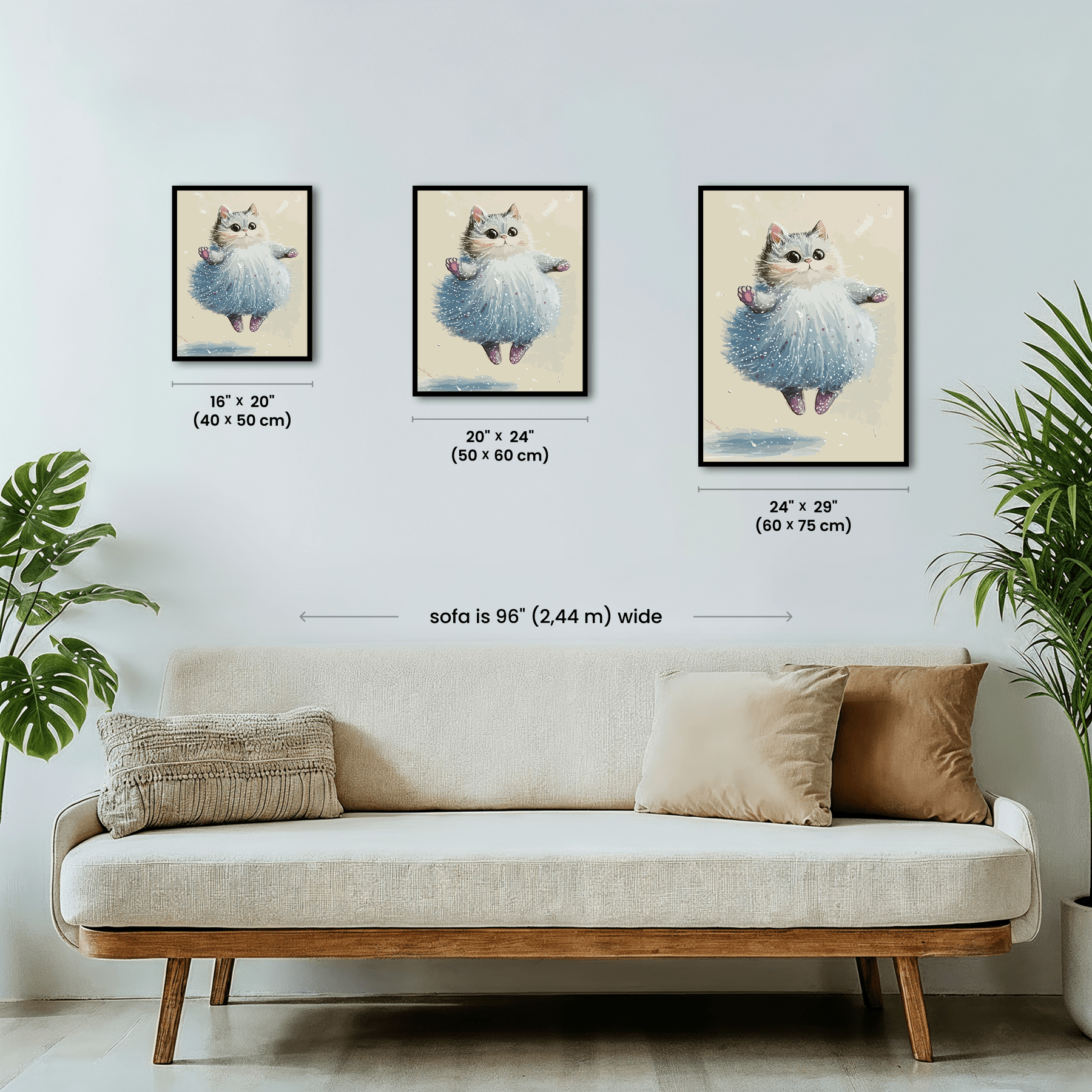 Paint by numbers - Winter Whiskers - MyArt