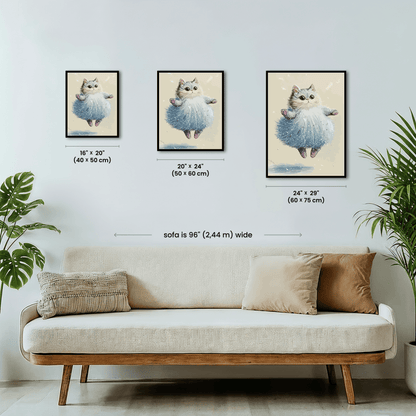 Paint by numbers - Winter Whiskers - MyArt