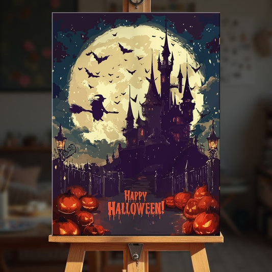 Paint by numbers - Witch Castle - MyArt