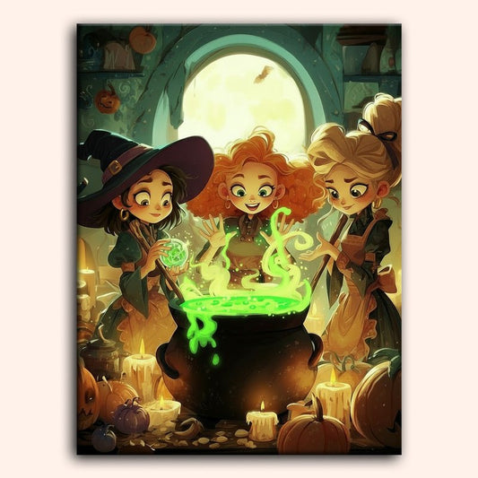 Paint by numbers - Witches Brew - MyArt