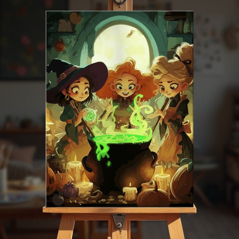 Paint by numbers - Witches Brew - MyArt