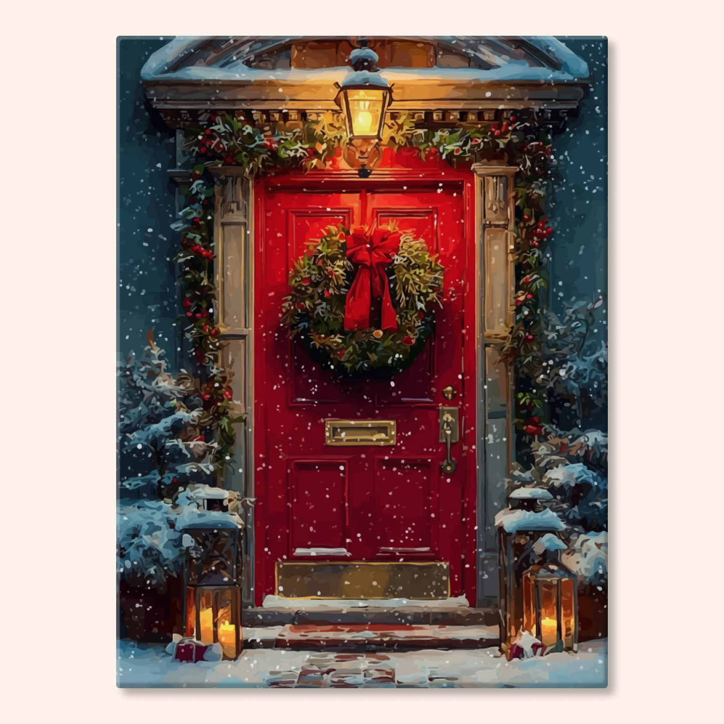 Wreath Door