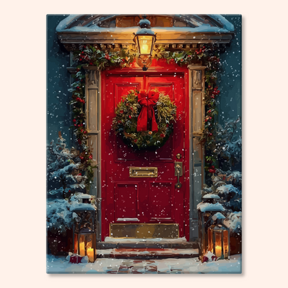 Wreath Door