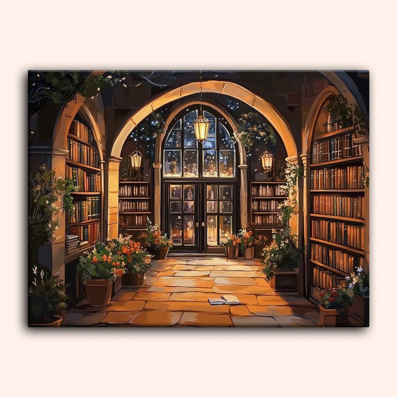 Paint by numbers - Secret Bookstore - MyArt