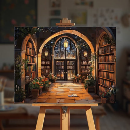 Paint by numbers - Secret Bookstore - MyArt