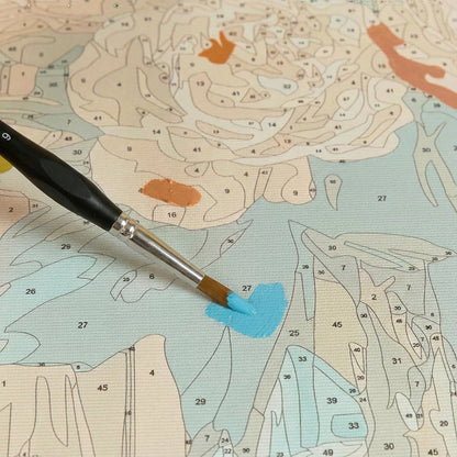 Ergonomic Black Brushes (Set of 10)