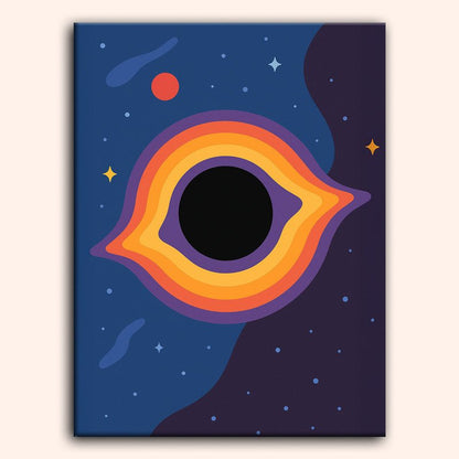 Paint by numbers - lack hole - MyArt