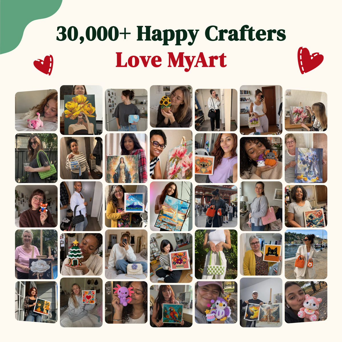 MyArt crafter community collage
