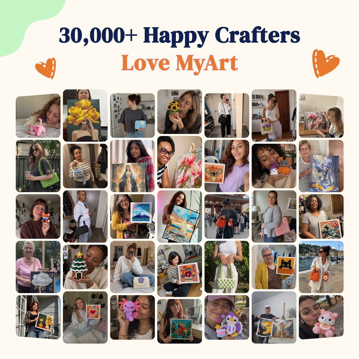 MyArt crafter community collage