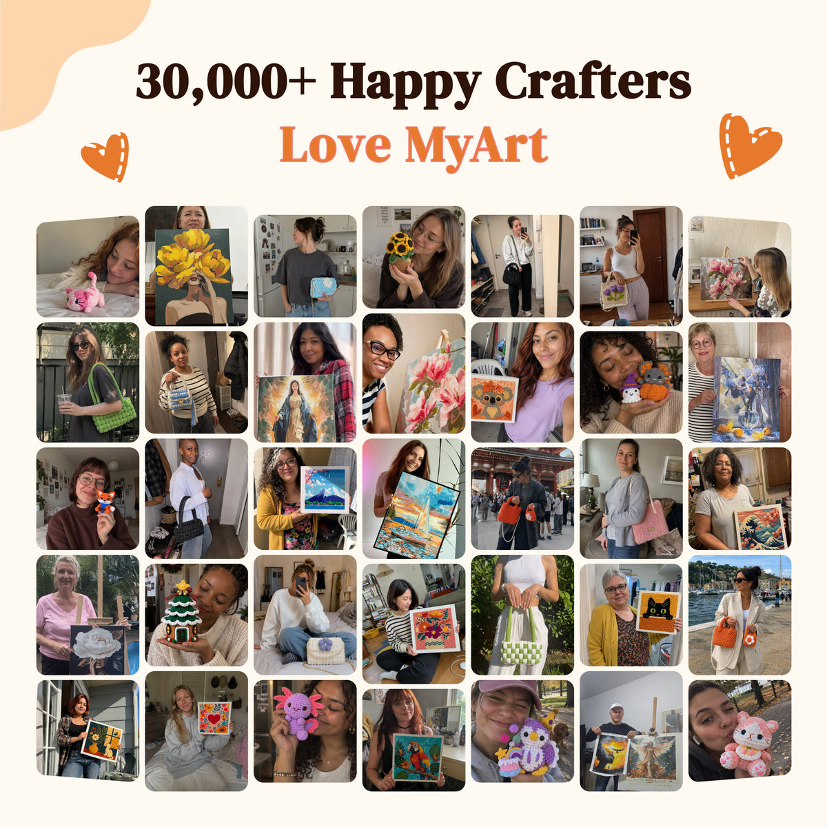 MyArt crafter community collage