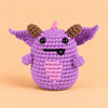 Lilac Little Dragon: a lilac dragon with small horns and wings