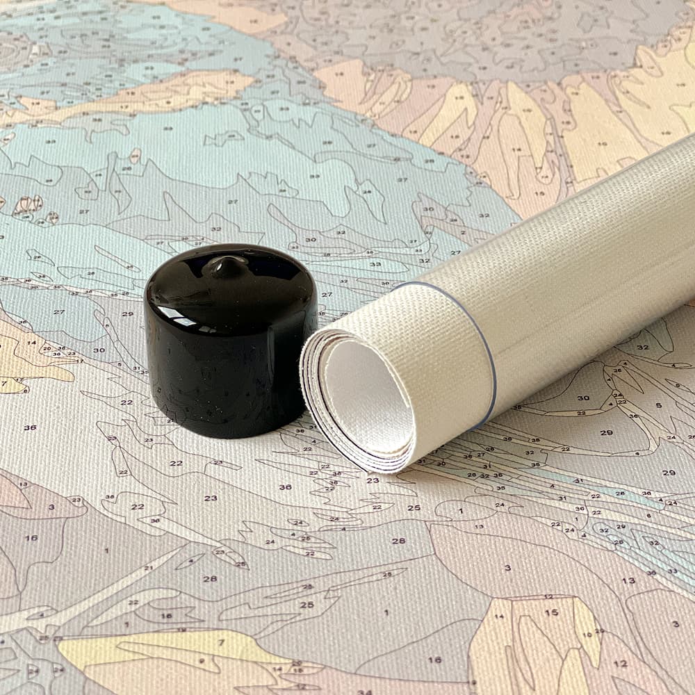 Rolled Canvas.